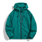 LNGXO Waterproof Windbreaker Jacket for Hiking and Camping