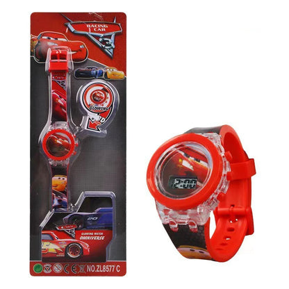 Frozen Mickey Kids Digital Watch with LED Light