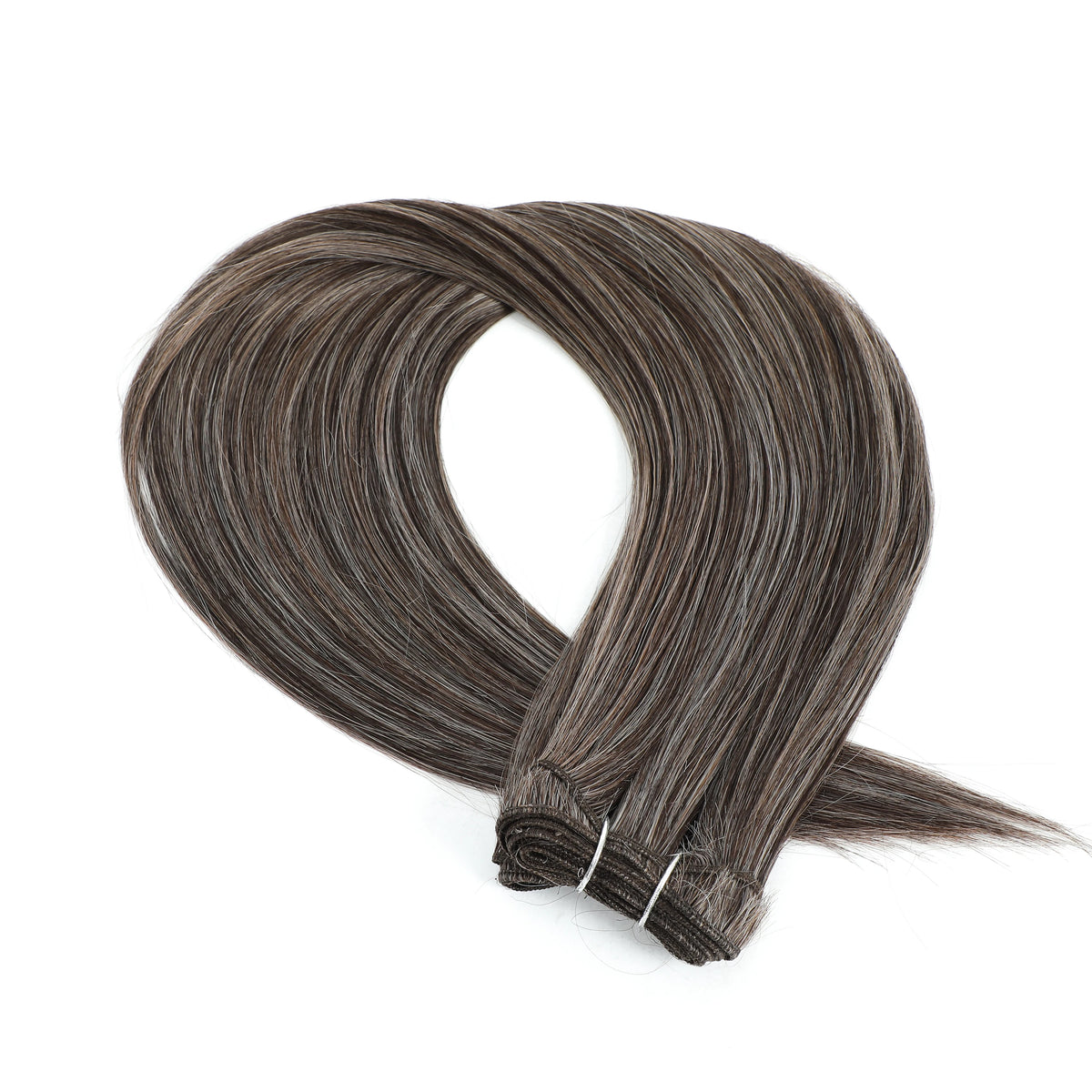 30 Inch Bone Straight Synthetic Hair Bundles Piano Blonde Ombre