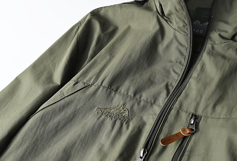 Men's Tactical Waterproof Windbreaker Jacket