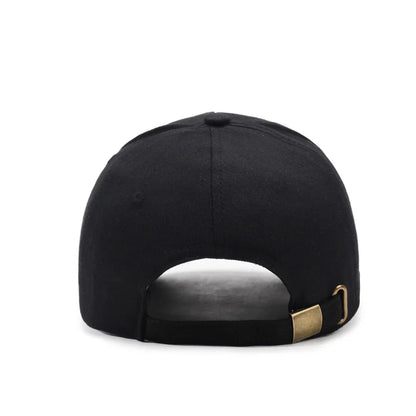 Solid Color Cotton Baseball Cap for Unisex Outdoor Use