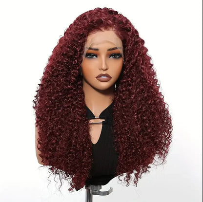 Deep Wave Bob Wig Human Hair Lace Front Short Curly