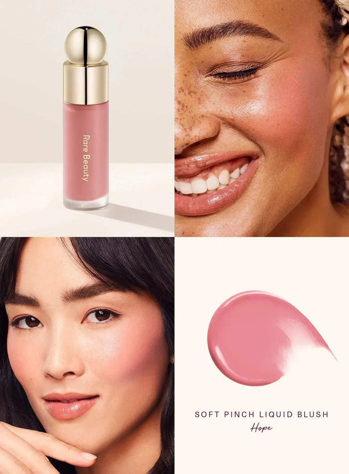 Rare Beauty Soft Pinch Liquid Blush Seamless Matte Makeup