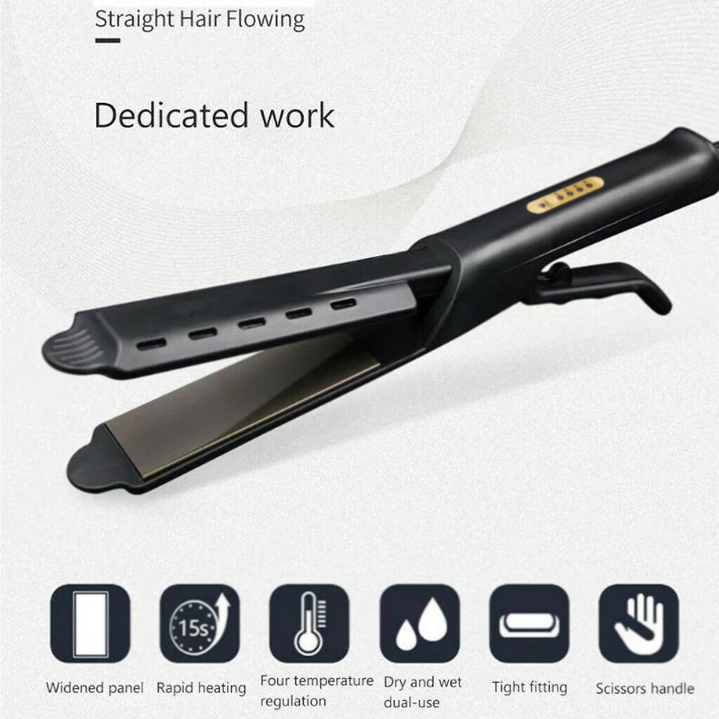 Ceramic Tourmaline Ionic Hair Straightener for Women
