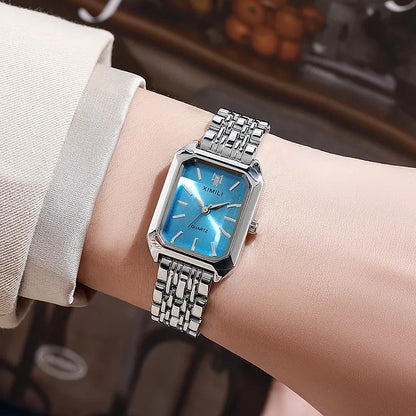 Stainless Steel Strap Watch for Women Luxury Gift