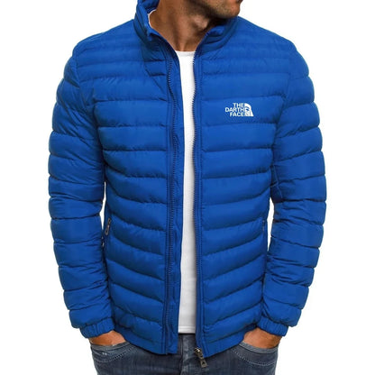 Men's Zipper Coat Slimming Warm Fashion Jacket