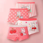 Summer Girl Cartoon Cotton Boyshorts Underwear Set