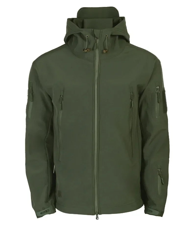 Men's Tactical Windproof Waterproof Soft Shell Jacket