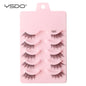 YSDO 5/10 Pairs Natural Soft Black Half Lashes