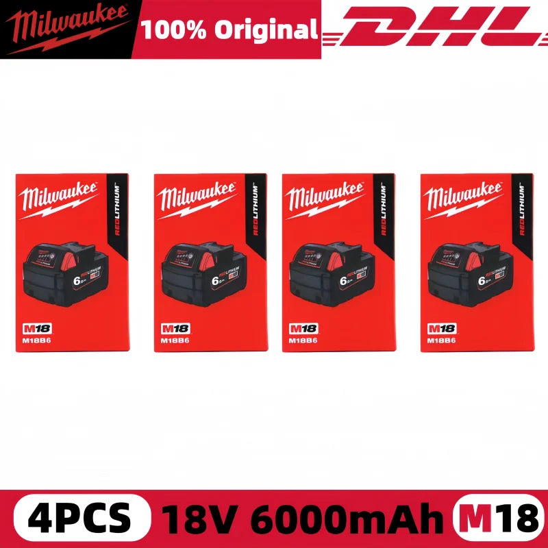 Milwaukee 12V 6.0Ah Rechargeable Battery for M12 Tools