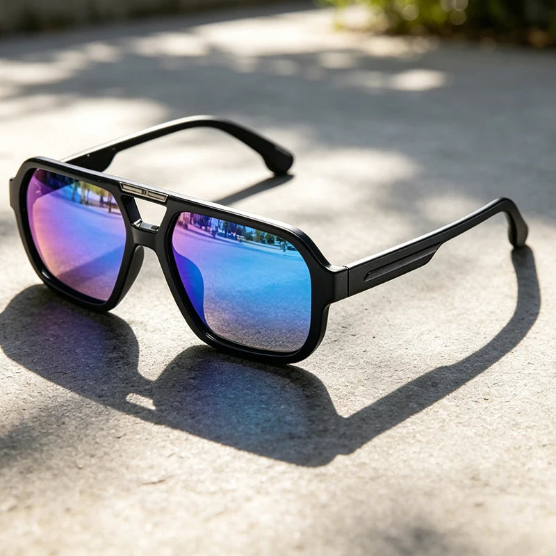 Polarized Square Sunglasses for Men and Women