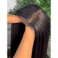Glueless Straight Human Hair Wig 250% Density Natural Color