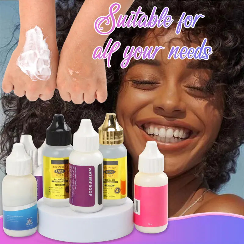 12Pcs Wig Installation Kit with Hair Mousse and Glue