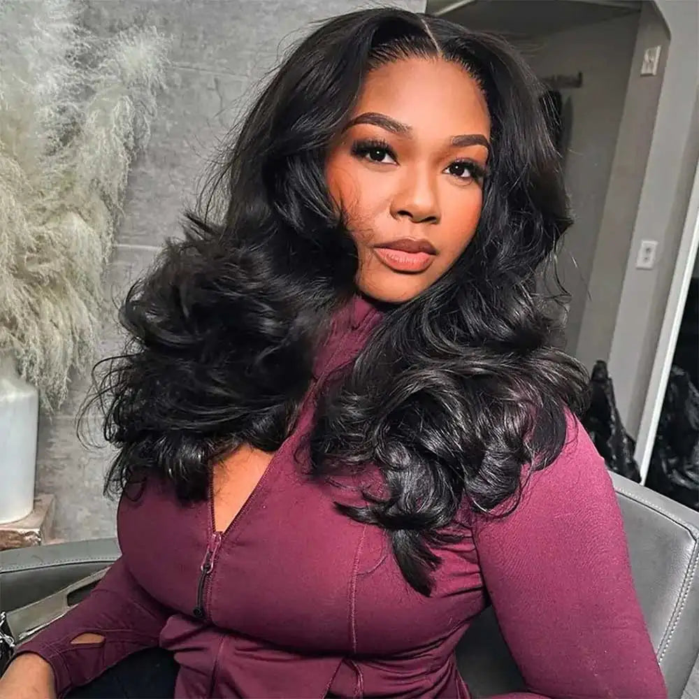 250% Body Wave Human Hair Wig 13x4 13x6 Lace Frontal