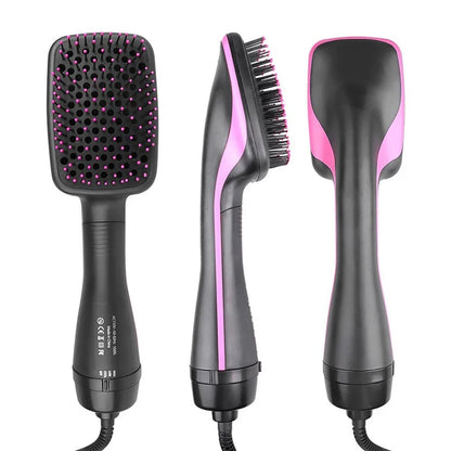 One Step Negative Ion Hair Dryer Brush and Curler