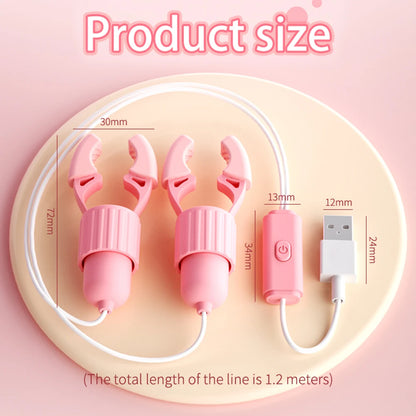 Vibrating Nipple Clamps for Women
