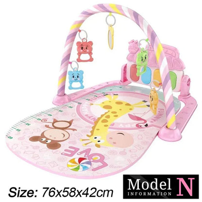Baby Fitness Stand Music Play Gym Activity Toy