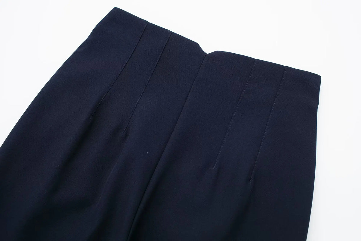 Koekop High Waist Pencil Trousers for Women
