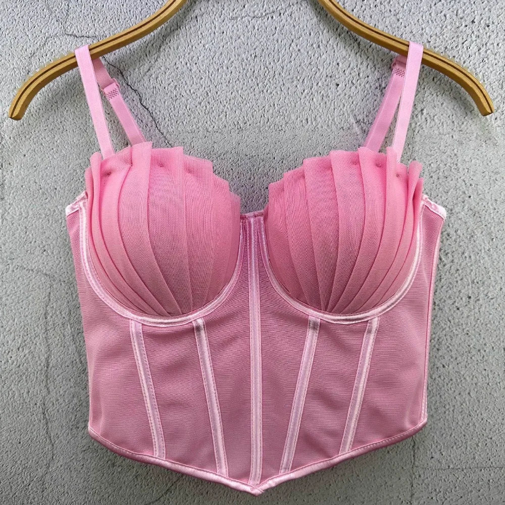 Y2k Women Camisole Tops Slimming Lingerie