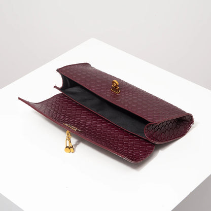 Burgundy Vintage Purse for Women