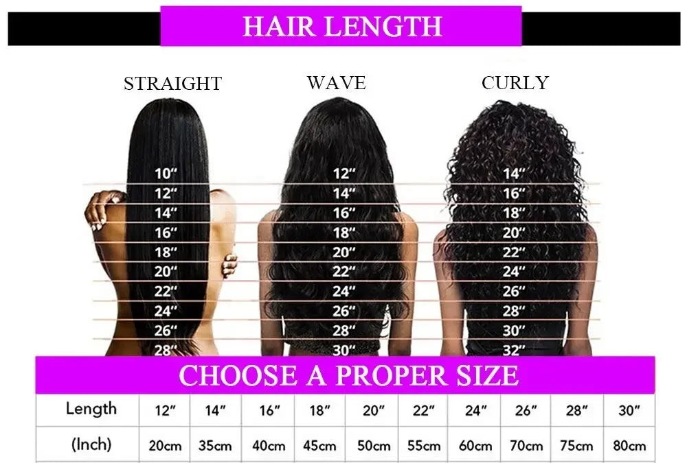Body Wave Brazilian Human Hair Extensions 10-40 Inch