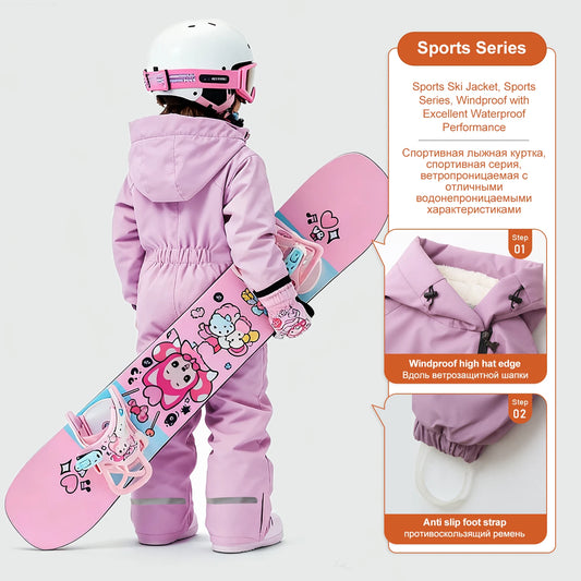Ircomll Down Jacket Toddler Snow Suit Hooded Coat