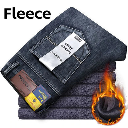 Wthinlee Men's Casual Straight Denim Jeans