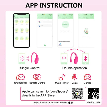 Wireless Remote Control Wearable Vibrator