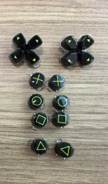 Customized PS5 Button with Shell and Retro Style