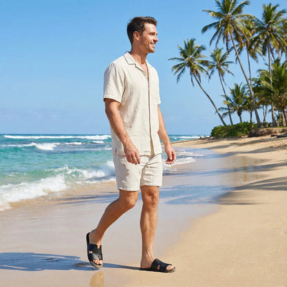 Men's Casual Non-Slip Rubber Sandals Lightweight