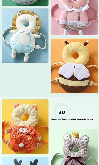 AIBEDILA Baby Anti-Fall Head Back Protector Pillow