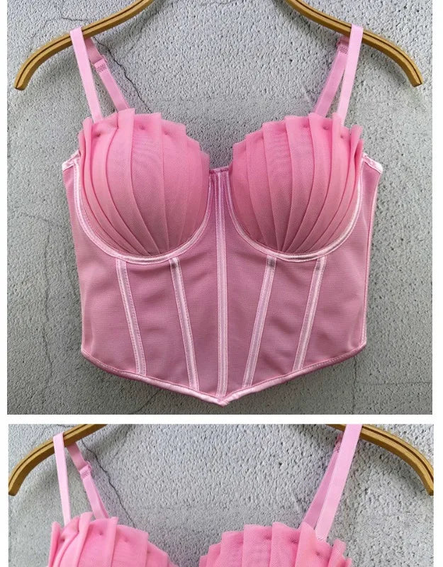 Y2k Women Camisole Tops Slimming Lingerie