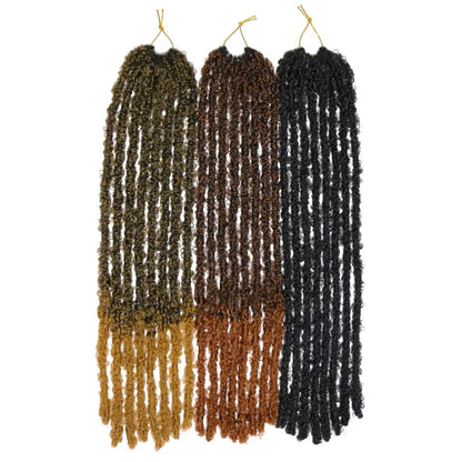 22 Inch Handmade Butterfly Locs Crochet Hair Extensions