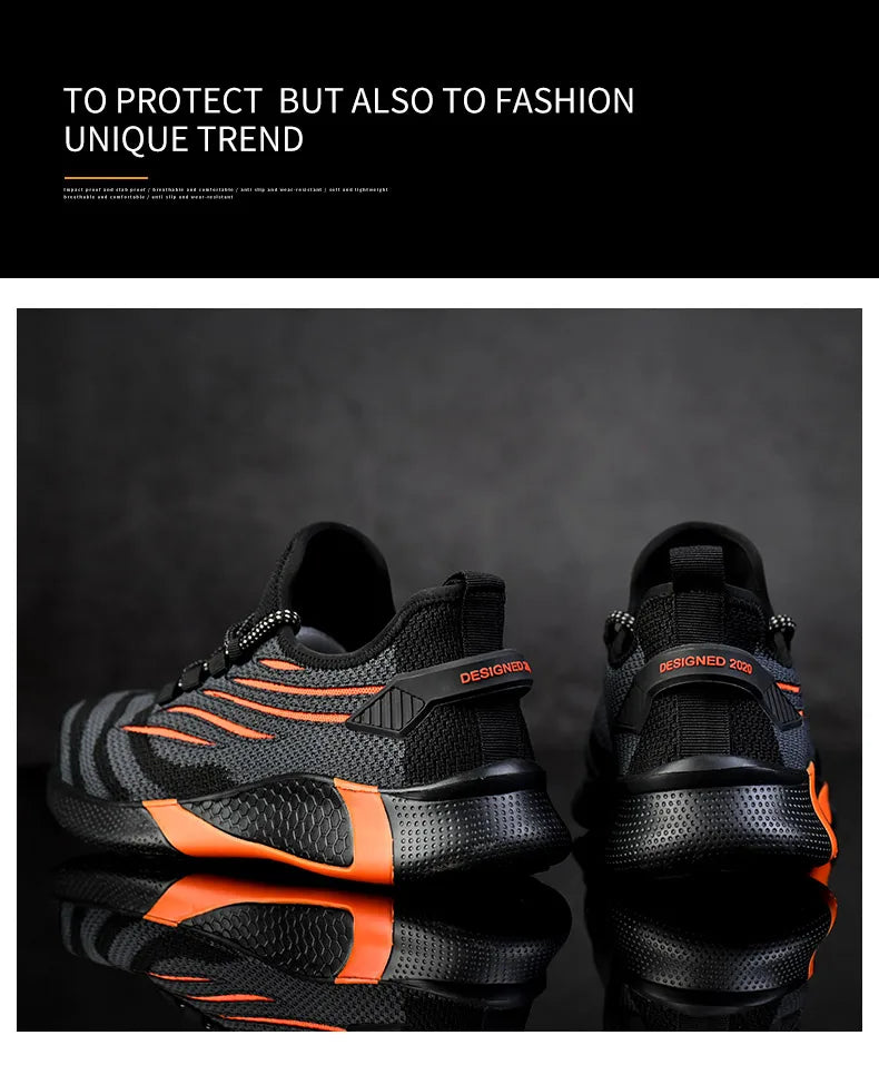 Men's Lightweight Anti-Puncture Safety Boots