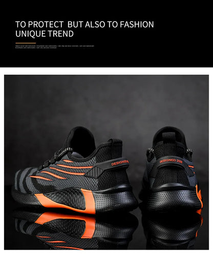 Men's Lightweight Anti-Puncture Safety Boots