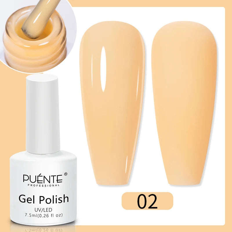 Clear 3D No Wipe Sculpture Gel Nail Polish 15ML