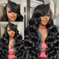 Brazilian Body Wave Virgin Human Hair Wig 360 Lace Frontal