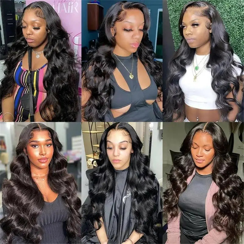 30 Inch Body Wave Lace Frontal Wig Brazilian Hair