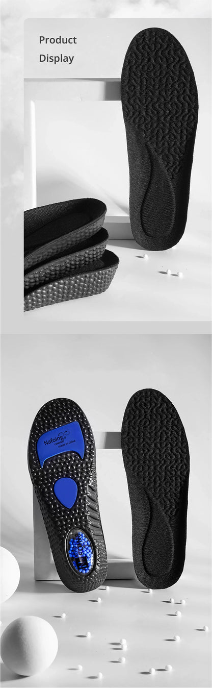 High Elastic EVA Shock Absorption Insoles for Running