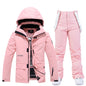Unisex Winter Snow Ski Suit Jacket and Pants Set