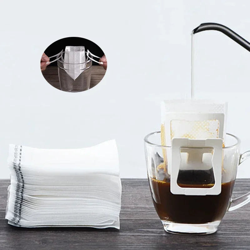 Disposable Drip Coffee Filter Bags Non-Woven Fabric