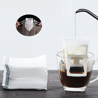 Disposable Drip Coffee Filter Bags Non-Woven Fabric