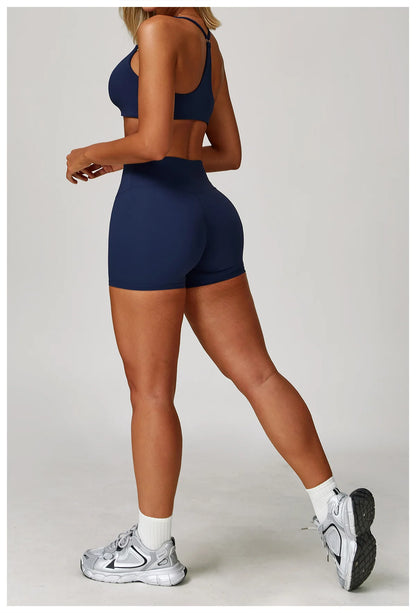 Yoga Suit Sports Set for Women Long Sleeve Athletic Wear
