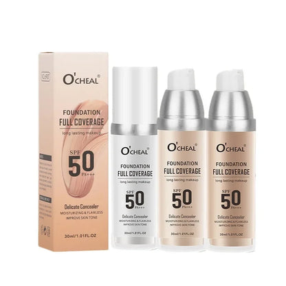 Color Changing Foundation Concealer Long Lasting Moisturizing