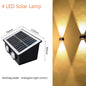 Solar Wall Lamp Waterproof Outdoor Garden Light