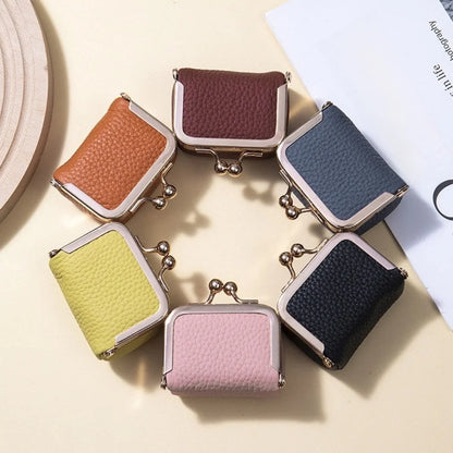Genuine Leather Coin Purse Mini Small Item Bag