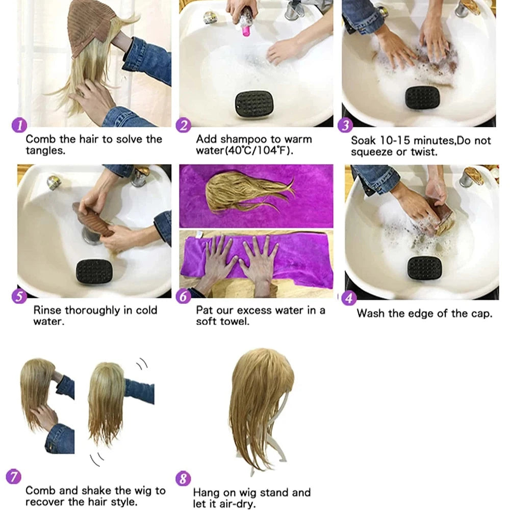 26 Inch Long Straight Synthetic Wig for Women