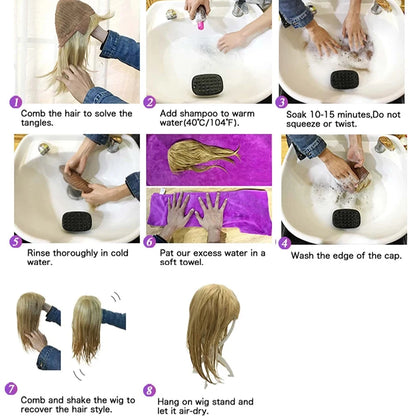 26 Inch Long Straight Synthetic Wig for Women