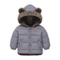 Thick Winter Jacket for Kids Hooded Cotton Outerwear