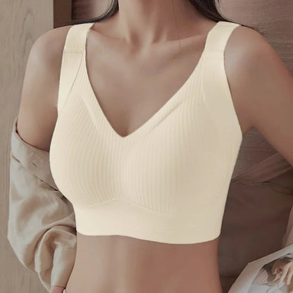 3-Pack Women's Push-Up Seamless Bralette M-4XL